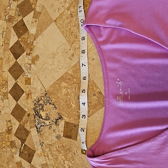 Willi Smith Purple Top Shirt Blouse Size M Medium - Picture 14 of 16